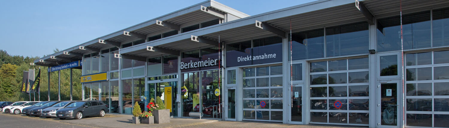 Opel Berkemeier-Münster,Saerbeck,Greven-Standort in Greven seitlich