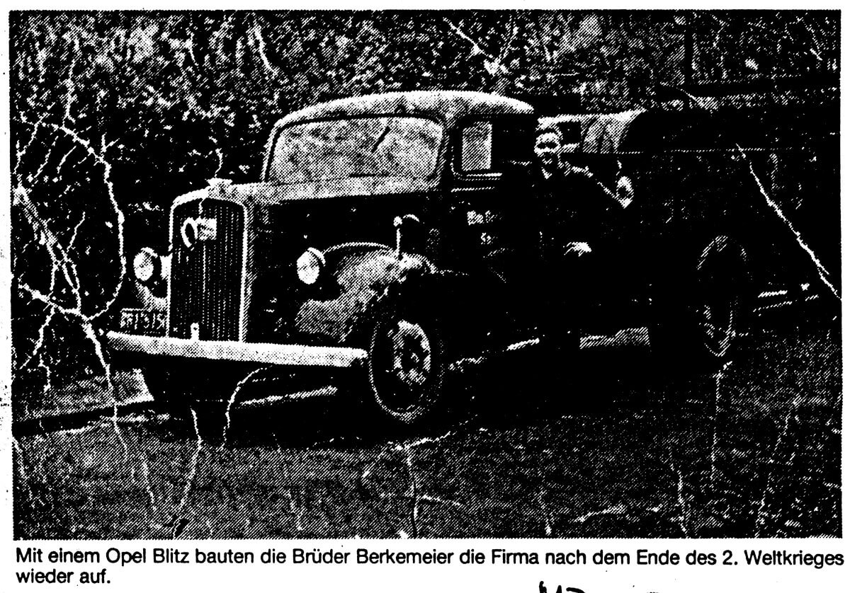 Opel Berkemeier-Münster,Saerbeck,Greven-Bild Historie Opel Blitz